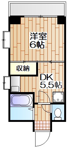 フラッツ加山の間取り