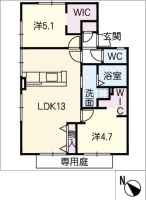 アーバン沢渡の間取り