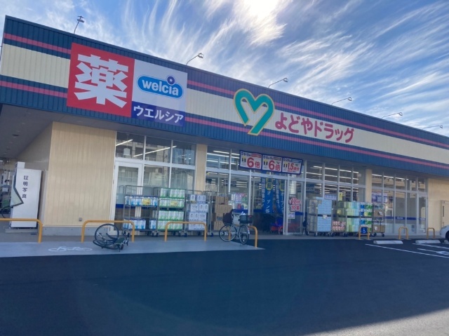 ドラックストア　よどやドラッグ高知比島店（ドラッグストア）まで430m
