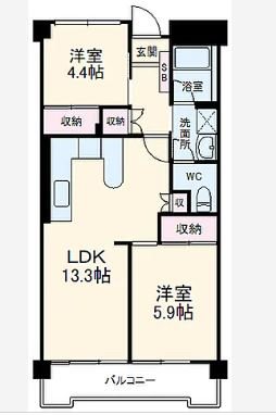 大手町ビルの間取り