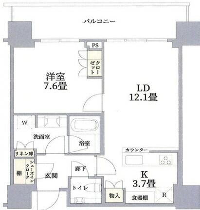 ブランズ渋谷桜丘の間取り