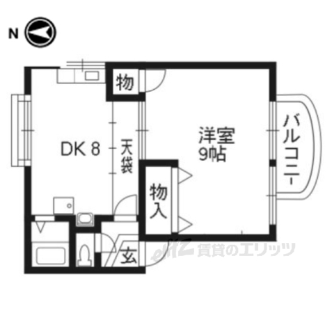 レグメントダムの間取り