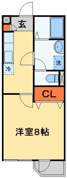 柏市今谷上町のマンションの間取り