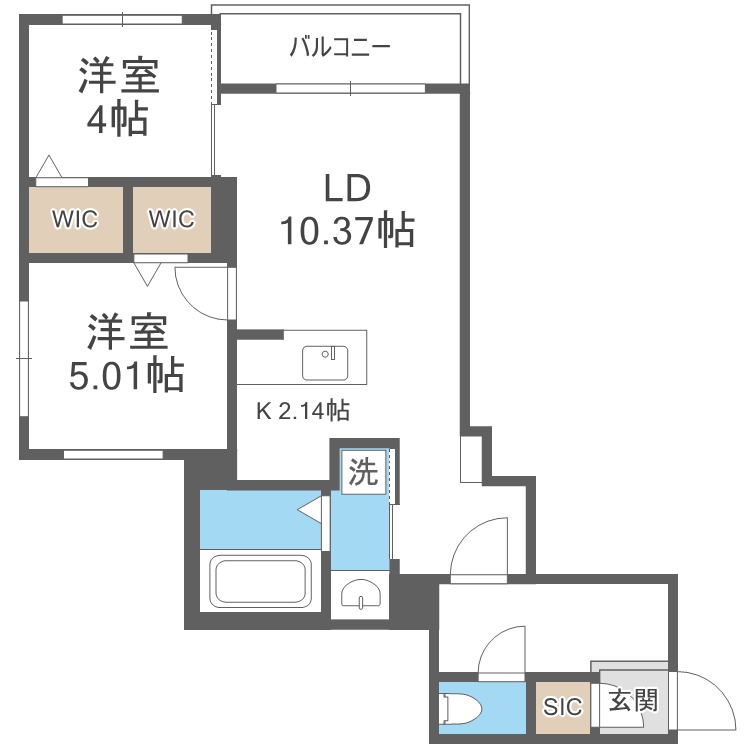 Ｓ－ＲＥＳＩＤＥＮＣＥ元町ａｌｅｃｔｒａの間取り