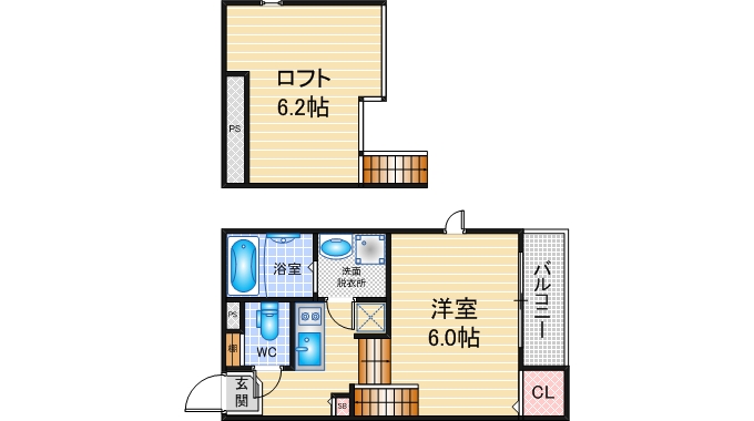 Arbre志賀本通の間取り