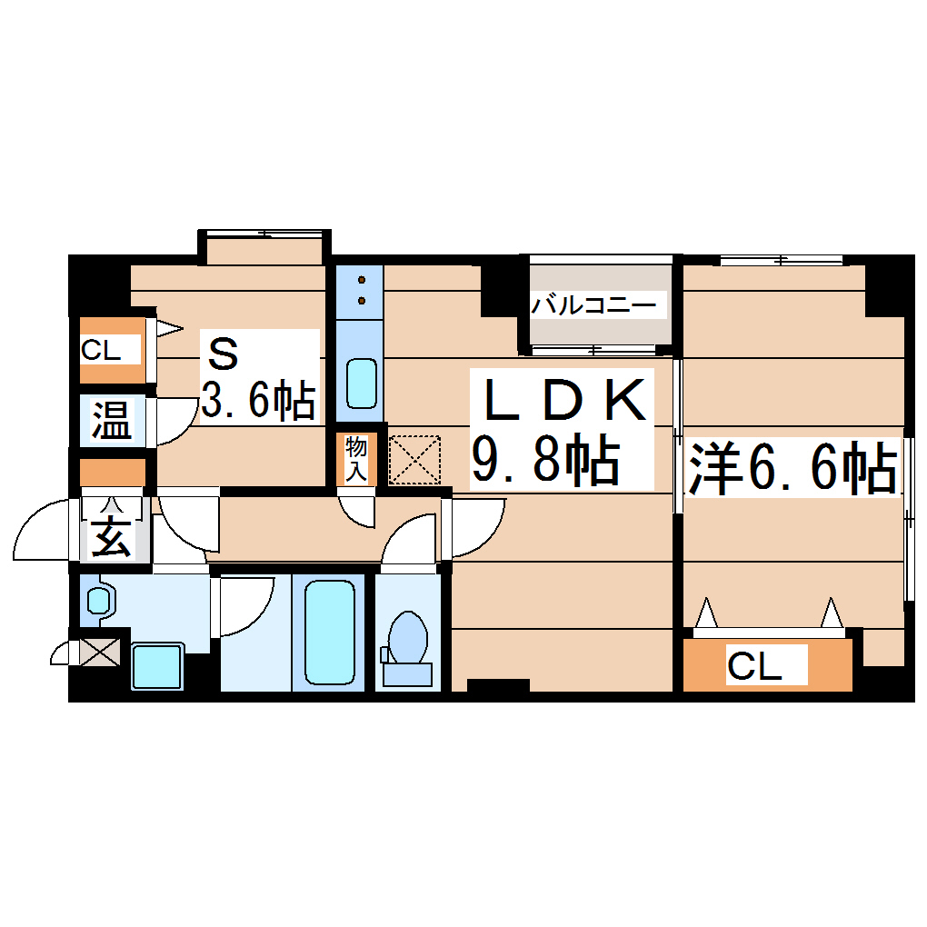 エクセレントパーク北山の間取り