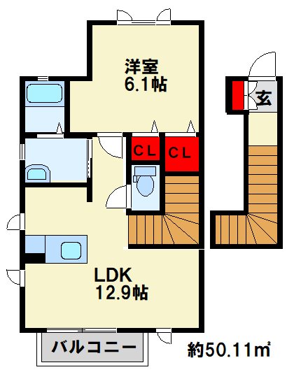 プラム　フィールドの間取り