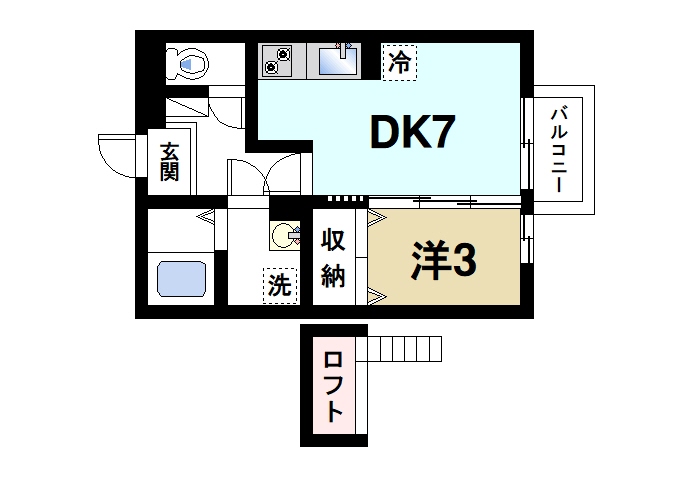 エクレールコートの間取り