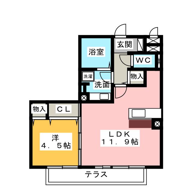 【ラシャスの間取り】