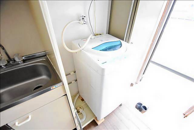 洗面設備　洗濯機置き場あります