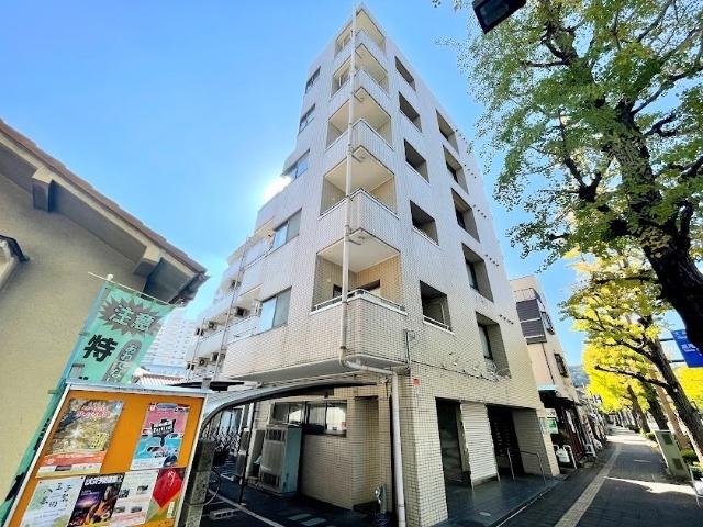 建物外観　オートロック付きの分譲マンションタイプです