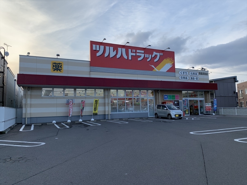 ドラックストア　ツルハドラッグ 青森浜田店（ドラッグストア）まで315m