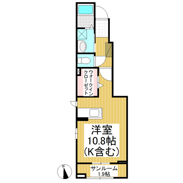 ストロベリー　フィールズの間取り