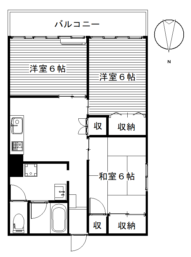 欅マンションの間取り写真