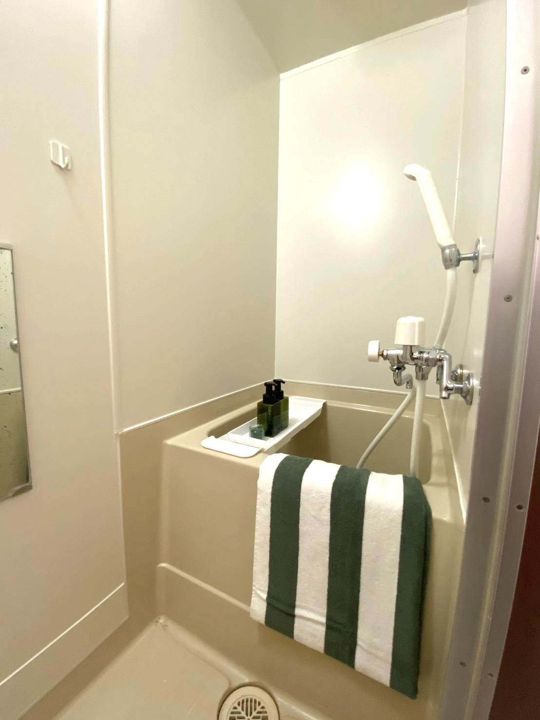 バス・シャワールーム　体を温めて一日の疲れを癒しましょう