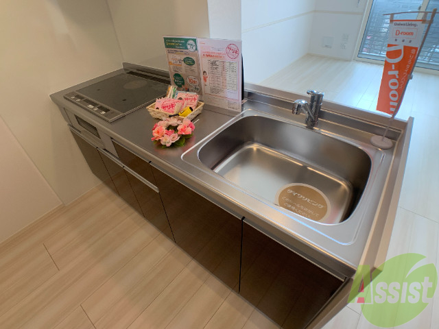 キッチン　キッチンは料理をする場所もしっかりあっていいですね～