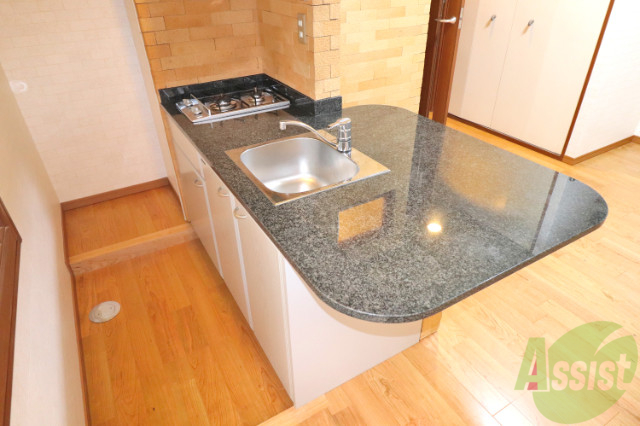 キッチン　使い勝手の良い　カウンターキッチン！