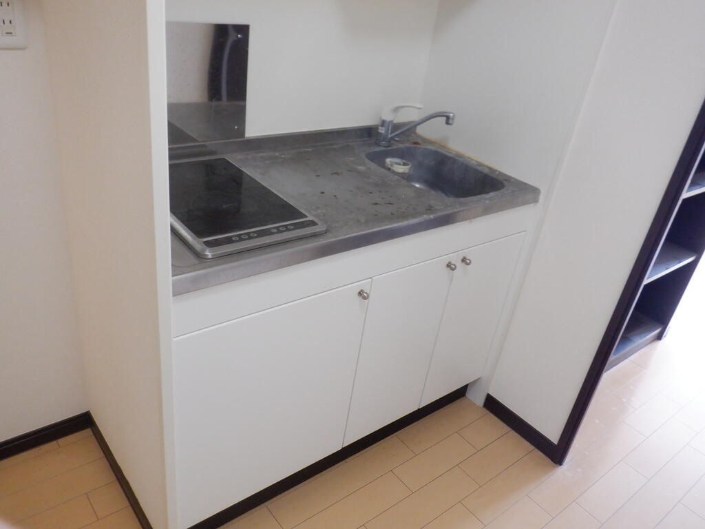 キッチン　※同アパートの２０４号室のものを使用しております。
