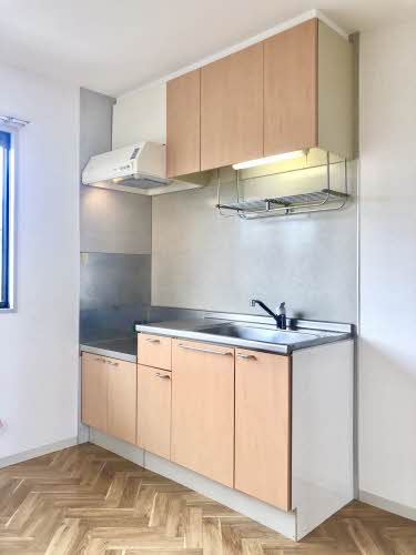 キッチン　2口コンロ設置OK♪