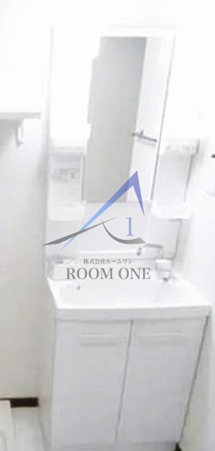 洗面設備　洗面台です。