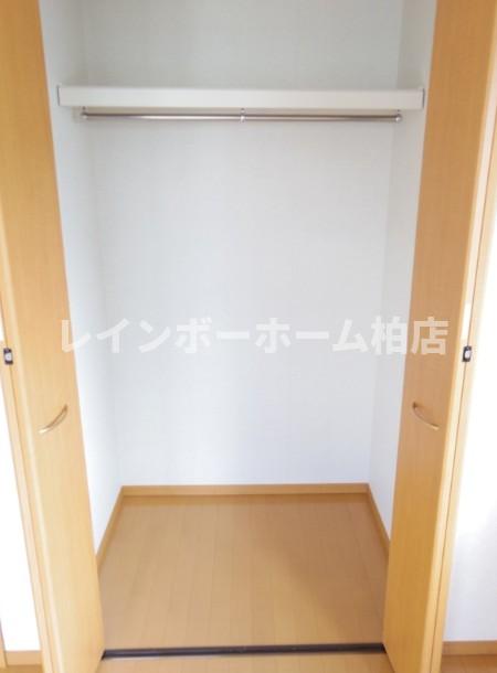 収納　たっぷりとした収納スペースです