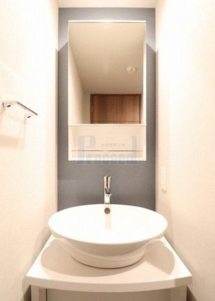 洗面設備　使いやすい独立洗面台☆