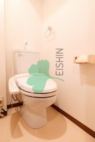 トイレ　清潔感のあるトイレです。