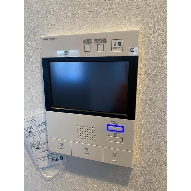 その他設備　モニター付インターホンです