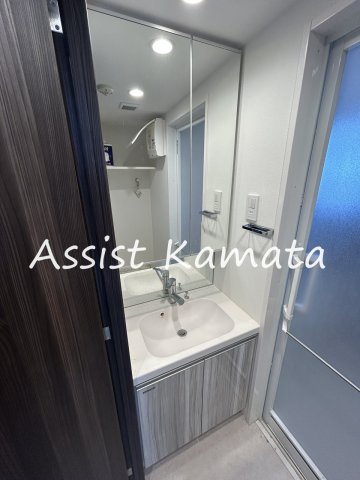 洗面設備　写真は同タイプの別号室です