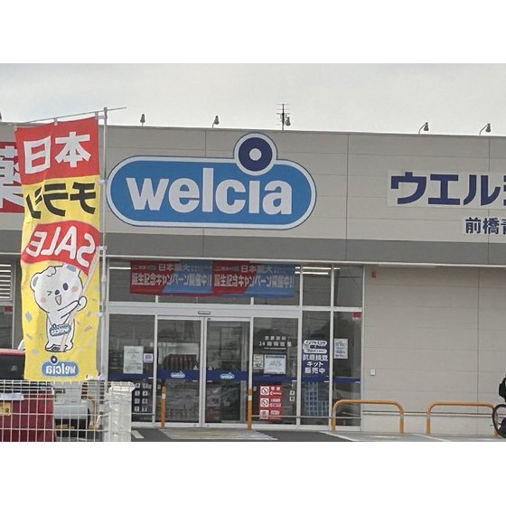 ドラックストア　ウエルシア前橋青柳南店（ドラッグストア）まで475m