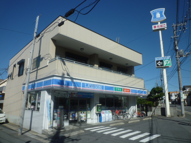 コンビニ　ローソン検見川店（コンビニ）まで190m