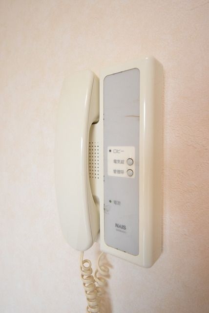 セキュリティ　☆訪問者も顔を見ないで対応できます☆