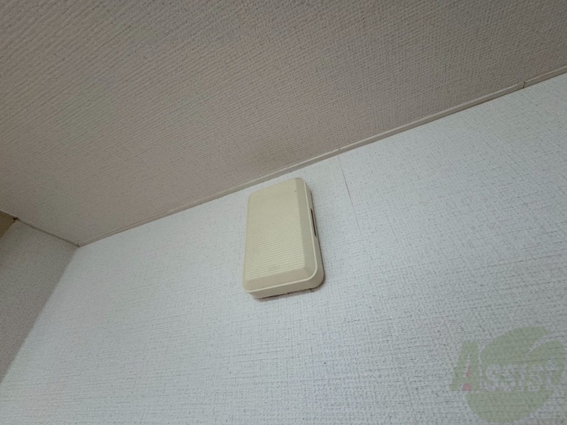 セキュリティ　来客の際はこちらのチャイムが鳴りますよ～
