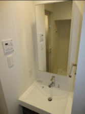 洗面設備　別タイプ部屋　参考写真です