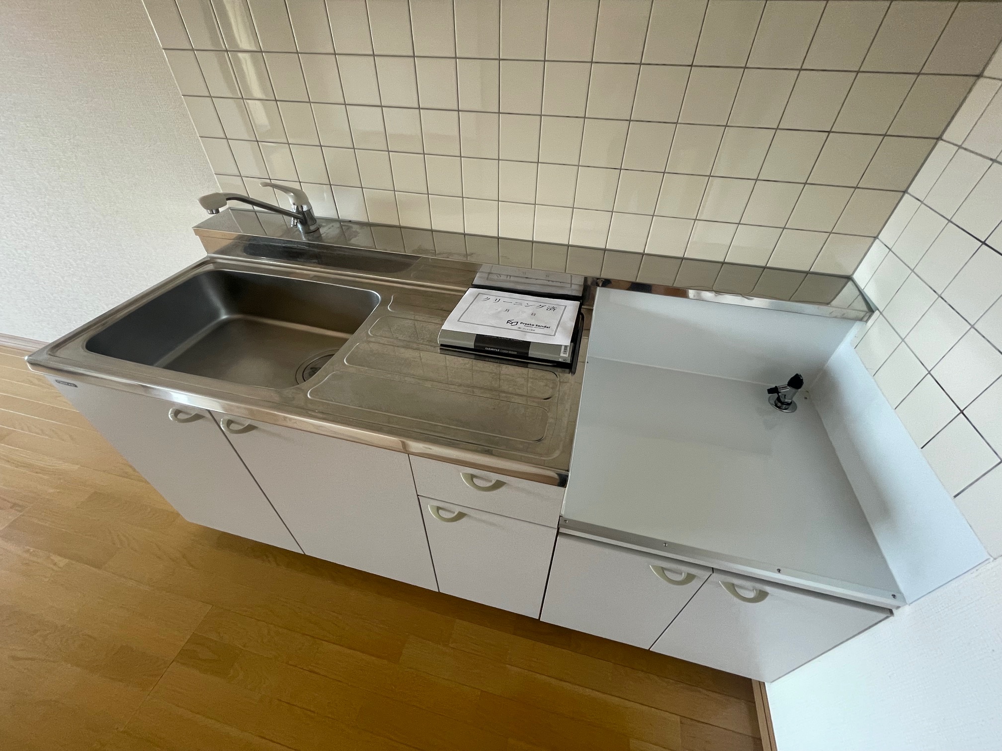 キッチン　2口コンロが設置出来ます(別部屋参考写真)