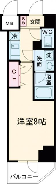 LUMEED竹ノ塚の間取り写真