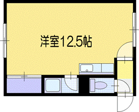レジデンス77の間取り写真