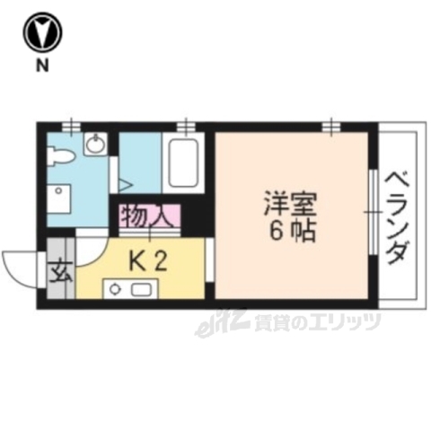 グレース白梅町の間取り写真