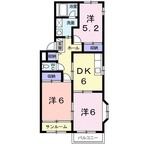 パトリアIIの間取り写真
