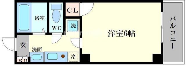NANIWA一番館の間取り写真