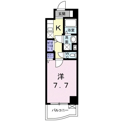 プラシードの間取り写真
