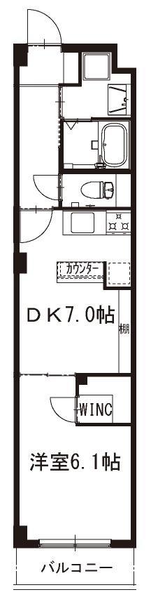 志幸70RUFURANの間取り写真