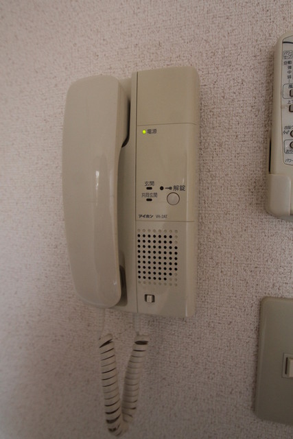 セキュリティ　インターホン付き！
