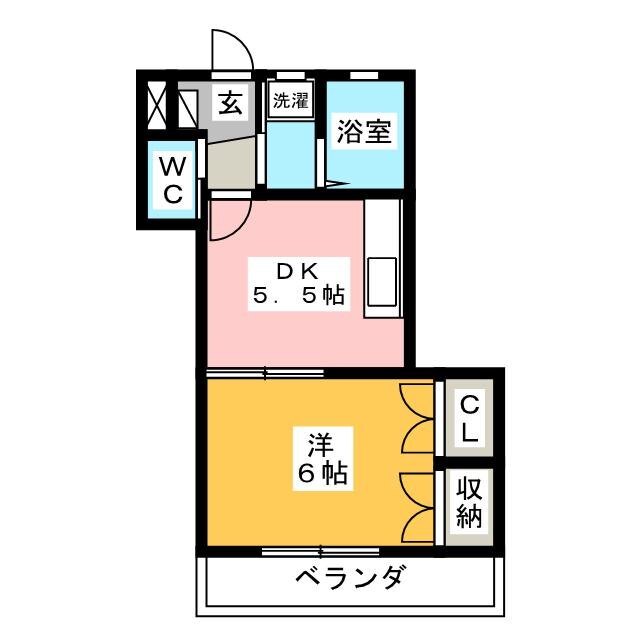 ウイステリア堀田の間取り