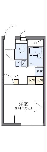 レオパレスコンフォートIIの間取り