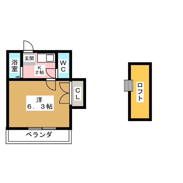 アティックハウスの間取り