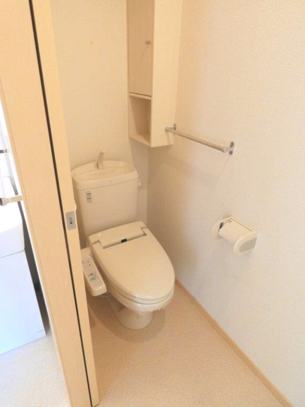 【さくら市氏家のアパートのトイレ】