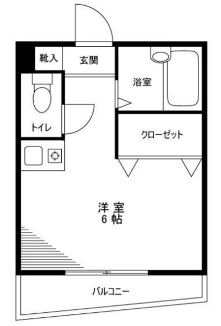 フレーシェル石川の間取り