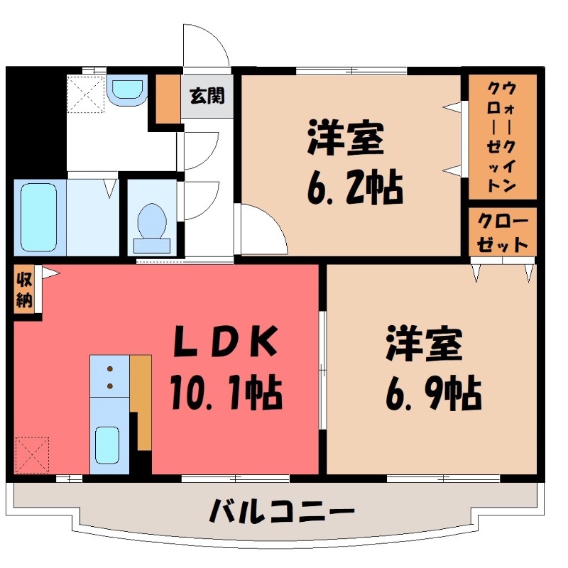 ヴァン ルミエールの間取り