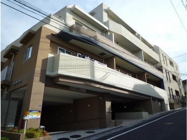 大田区上池台のマンションの建物外観